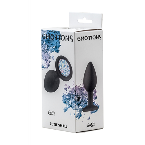Anal plug Emotions Cutie Small Black moonstone crystal